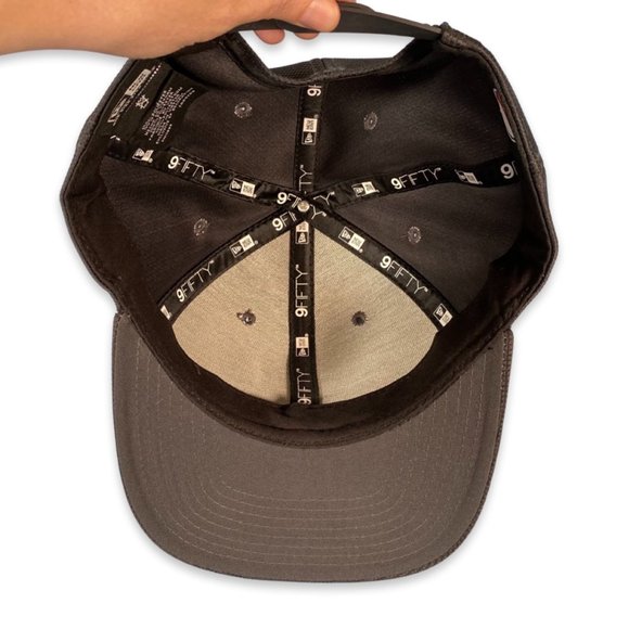 New Era MLS Real Salt Lake RSL Snapback Hat Official Charcoal Grey Game Cap - Picture 3 of 7